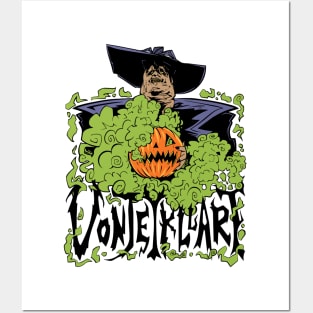 Vonjekyllart Logo Green Smoke Posters and Art